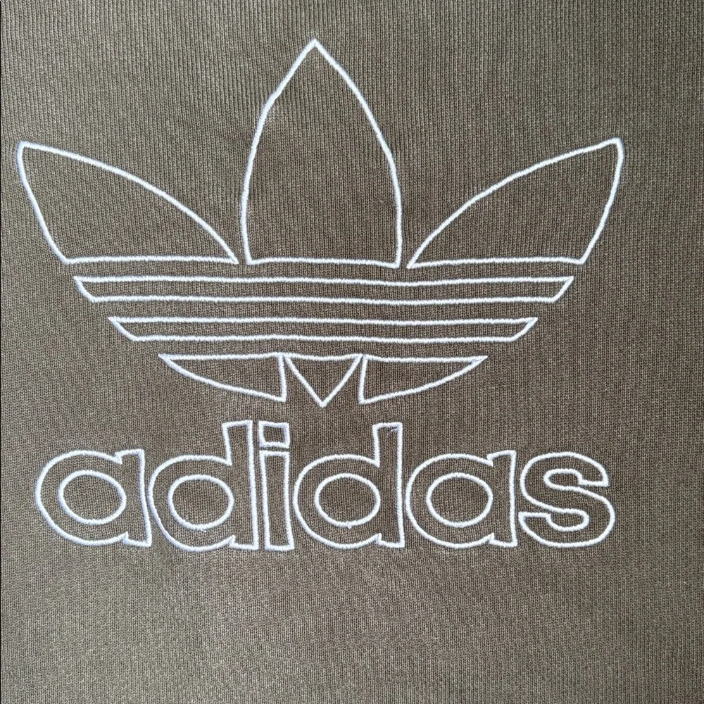 adidas Trefoil Outline Crew Neck Sweatshirt - Picture 2 of 3